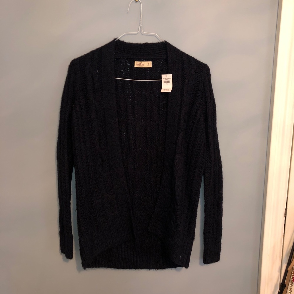 Navy blue cardigan